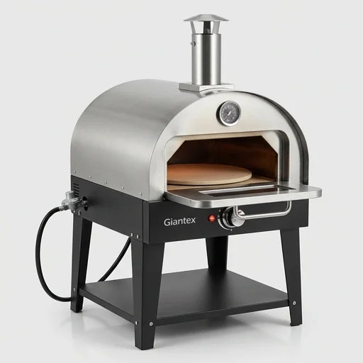 Giantex Outdoor Gas Pizza Oven view 2